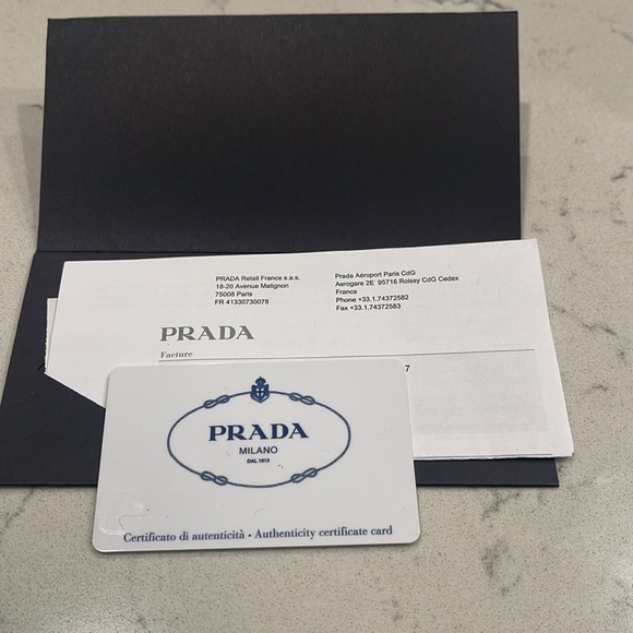 Prada City Calf Small Hand Stitched ZipTote - Picture 8 of 8